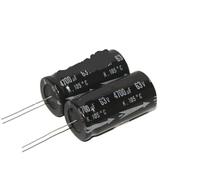 Condensatore elettrolitico audio 63v 4700uf 25x50mm +/- 20%(4700uf 2pcs)