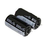 Condensatore elettrolitico audio radiale 16v 10000uf 18x36mm 105C +/- 20%(10000uf-50pcs)