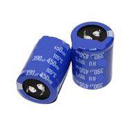 Condensatore elettrolitico audio radiale 450v 390uf 30x40mm 30x50mm +/- 20%(30x50mm 3pcs)