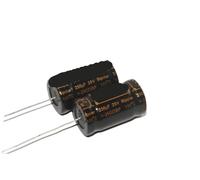 Condensatore elettrolitico bipolare audio 25v 250uf 16x28mm +/- 20%(250uf 10pcs)