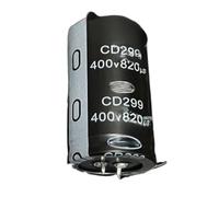 Condensatore elettrolitico ECS2GPG821KLA350065E CD299 400V 820UF 35X65 105°C for applicazioni di circuiti affidabili