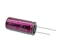 Condensatore elettrolitico filtro audio 2PCS RA3 25V 10000UF 18X40MM passo 7.5MM