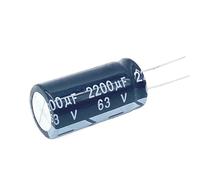 Condensatore elettrolitico Higt 63V2200UF 18 * 35mm 2 pezzi Capacitance Meters