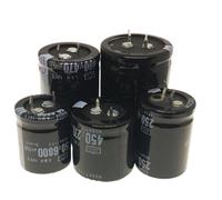 Condensatore elettrolitico in alluminio 2 pezzi 200V 250V 400V 450V 47 68 82 100 120 150 180 220 270 330 390 470 560 680 1000 2200 3300UF(400V100UF)