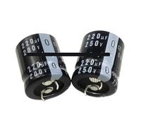 Condensatore elettrolitico in alluminio 2 pezzi 200V330UF 22x30mm Capacitance Meters