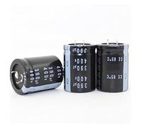 Condensatore elettrolitico in alluminio 20pcs-5pcs 390UF 400V 400V 390UF 30 * 40mm Elementi di accumulo di energia (Size : 6pcs)