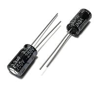 Condensatore elettrolitico in alluminio 250V3,3uf 250V 250V3,3mf 250V 3,3uf 4,7uf 6,8uf 250v10uf 250v22uf 250v68uf 250v220uf 5-20 pezzi (250v47uf 10pcs)