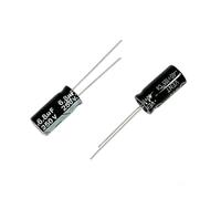 Condensatore elettrolitico in alluminio 250V6.8uf 8x16mm 6.8uf250v 250v6.8mf 6.8mf250v 250v6.8MFD 250wv 250vdc 250v 6.8uf 10uf 22uf 33uf(250v10uf 10x17 20pcs)