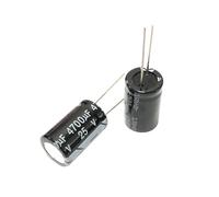 Condensatore elettrolitico in alluminio 25V4700UF 16x25mm 25v 4700uf 4700uf25v 25v4700mf 4700mf25v 25v4700MFD 4700MFD 25wv 25Volt(25v22uf 4x7 50pcs)