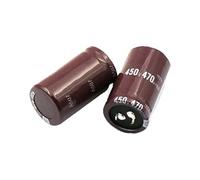 Condensatore elettrolitico in alluminio 2pcs-10pcs 450V470UF 470UF 450V 30 * 50MM AMNzOgOdL (Size : 10PCS)