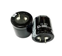 Condensatore elettrolitico in alluminio 2PCS 6800UF 63V 63V6800UF 30 * 30MM Dispositivi elettronici