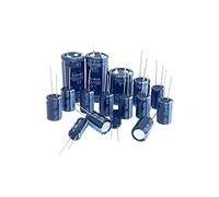 Condensatore elettrolitico in alluminio, 50V 3300uF 5PCS
