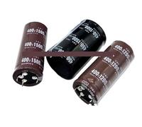 Condensatore elettrolitico in alluminio a quattro gambe 2 pezzi 400V1200UF 45X85MM Capacitance Meters