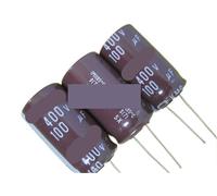 Condensatore elettrolitico in alluminio ad alta frequenza 105C da 50 pezzi(6.3V 2200UF 10X20)
