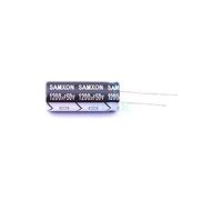 Condensatore elettrolitico in alluminio al piombo da 5 pezzi 1,2 mF50 V radiale 12,5 x 30 mm AMNzOgOdL