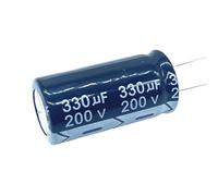 Condensatore elettrolitico in alluminio da 2 pezzi 330UF 200v dimensione 18 * 35 200V330UF 20%