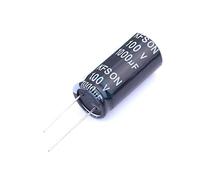 Condensatore elettrolitico in alluminio da 2 pezzi Dip 1000uf ± 20% 100V Cavo radiale, 18x36mm KF102M10018 * 36A Elementi di accumulo di energia