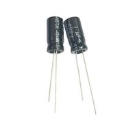 Condensatore elettrolitico in alluminio da 400 V 1uF 1mF 2.2uF 2.2mF 3.3uF 3.3mF 4.7uF 4.7uF 4.7mF 6.8uF 6.8mF 8.2uF 8.2mF 10uF 10mF Condensatore elettrolitico in alluminio(20PCS 1UF 400V)