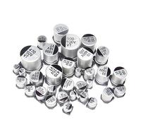 Condensatore elettrolitico in alluminio SMD 20 pezzi 10V 330uF Capacitance Meters