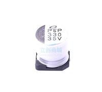 Condensatore elettrolitico in alluminio SMD da 5 pezzi UWT1V331MNL1GS SMD, 10x10mm KHzIgRdY