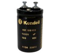Condensatore elettrolitico Kendeil 10000 µF 100V a vite