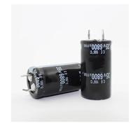 Condensatore elettrolitico radiale, 25 x 40 mm, 35 V, 6800 UF, 35 V, 2 pezzi