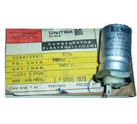 Condensatore elettrolitico vintage KEN 100uF 160V set 10 pezzi