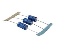 Condensatore Elko 10x assiale 470µF 16V | Condensatore elettrolitico fino a 125°C | 470uF Condensatore elettrolitico Vishay