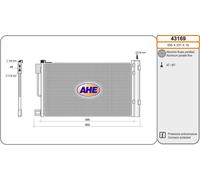 Condensatore FIAT GRANDE PUNTO 199_ 1.3 D Multijet 51kw 08-