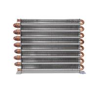 Condensatore for frigorifero Congelatore for radiatore a tubi di rame raffreddato ad acqua raffreddato ad acqua, evaporatore universale fatto in casa piccolo Alta Stabilità(A)