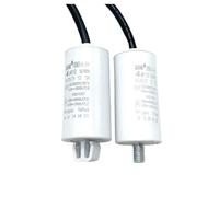 Condensatore for frigorifero e congelatore da 2 pezzi con condensatore di avviamento motore a filo CBB65A-2 2,5uF 3UF 4UF 450V(4UF-Hook style)