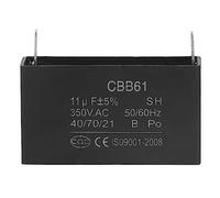 Condensatore Generatore a Benzina 11μF CBB61 ABS 350V Ambito di Applicazione Sicuro e Stabile con Motore di Condizionamento 'aria del Frigorifero