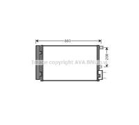 Condensatore, impianto di climatizzazione AVA COOLING FTA5357D AVA