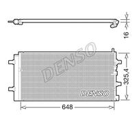 Condensatore, impianto di climatizzazione DENSO DCN02002