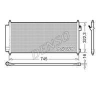 Condensatore, impianto di climatizzazione DENSO DCN40026