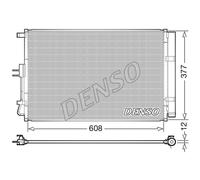 Condensatore, impianto di climatizzazione DENSO DCN43003