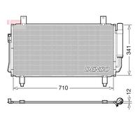 Condensatore, impianto di climatizzazione DENSO DCN45006