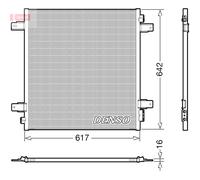 DENSO DCN46027 Condensatore climatizzatore