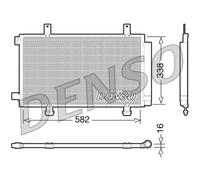 Condensatore, impianto di climatizzazione DENSO DCN47002