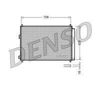 Condensatore, impianto di climatizzazione DENSO DCN50030