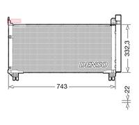 DENSO DCN51014 Condensatore climatizzatore