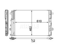 Condensatore, impianto di climatizzazione MAHLE AC 446 000S