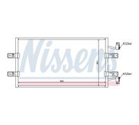 Nissens Condensatore climatizzazione 940119 - R 134a per Vivaro A / Primastar / Trafic