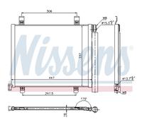 NISSENS 940254 Condensatore climatizzatore