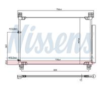 NISSENS 941147 Condensatore climatizzatore