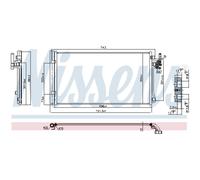 NISSENS 941175 Condensatore climatizzatore