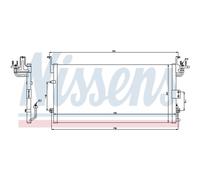 Condensatore, impianto di climatizzazione NISSENS 94775