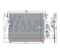 NISSENS 94879 Condensatore climatizzatore
