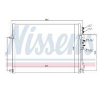 NISSENS 94931 Condensatore climatizzatore