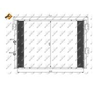 NRF 35461 Condensatore climatizzatore